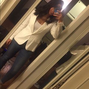 Massimo Dutti Linen Blazer